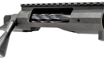 Faxon Firearms  FX7 Bolt Action Receiver  Matte Black Stainless Steel