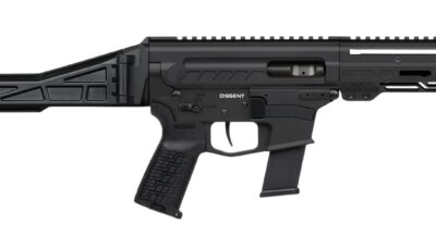 CMMG 45A250F-AB Dissent MKG 45 ACP 13rd 6.50" 5.5"Proprietary Handguard 7075-T6 Aluminum CMMG Zeroed Grip