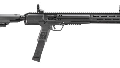 Ruger 19307 LC Carbine 10mm Auto 30+1 16.25" Black Anodized Threaded Barrel, Black Anodized Picatinny Rail Aluminum Receiver, M-LOK Handguard, Adj Folding Black Polymer Stock, Ambidextrous