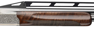 Browning 0183574003 Citori 825 Trap Max 12 Gauge 2.75" 30" Polished Blued Invector-DS Extended Silver Nitride Steel Receiver/High Gloss Black Walnut Stock
