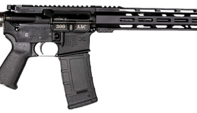 Diamondback DB1718B002 DB15 300 AAC Blackout 30+1 16" Black Nitride Threaded Barrel, Black Hardcoat Anodized Aluminum/Carbon Receiver w/Picatinny Rail Receiver, M-LOK Handguard, Magpul MOE Grip