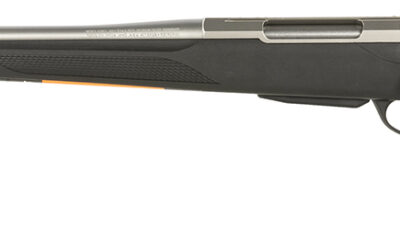 Tikka JRTXB44122MT T3 Lite Full Size 300 WSM 3+1 22" Stainless Threaded Barrel, Drilled & Tapped Stainless Steel Receiver, Fixed Black Synthetic Stock, Left Hand