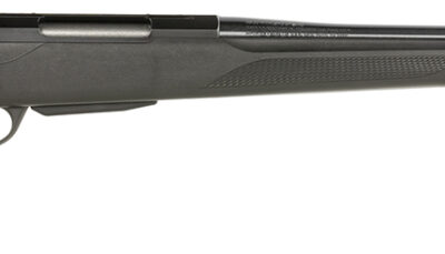 Tikka JRTXE35222MT T3 Lite Full Size 7mm-08 Rem 3+1 22.40" Matte Blued Threaded Barrel, Blued Drilled & Tapped Steel Receiver, Fixed Black Synthetic Stock, Right Hand