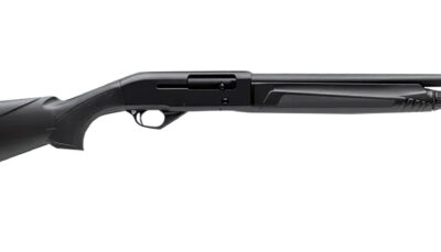 Gforce Arms GF11220B GF1 12 Gauge Semi-Auto 4+1 20" Black Steel Barrel, Black Dovetail Receiver, Fixed Black Synthetic Stock