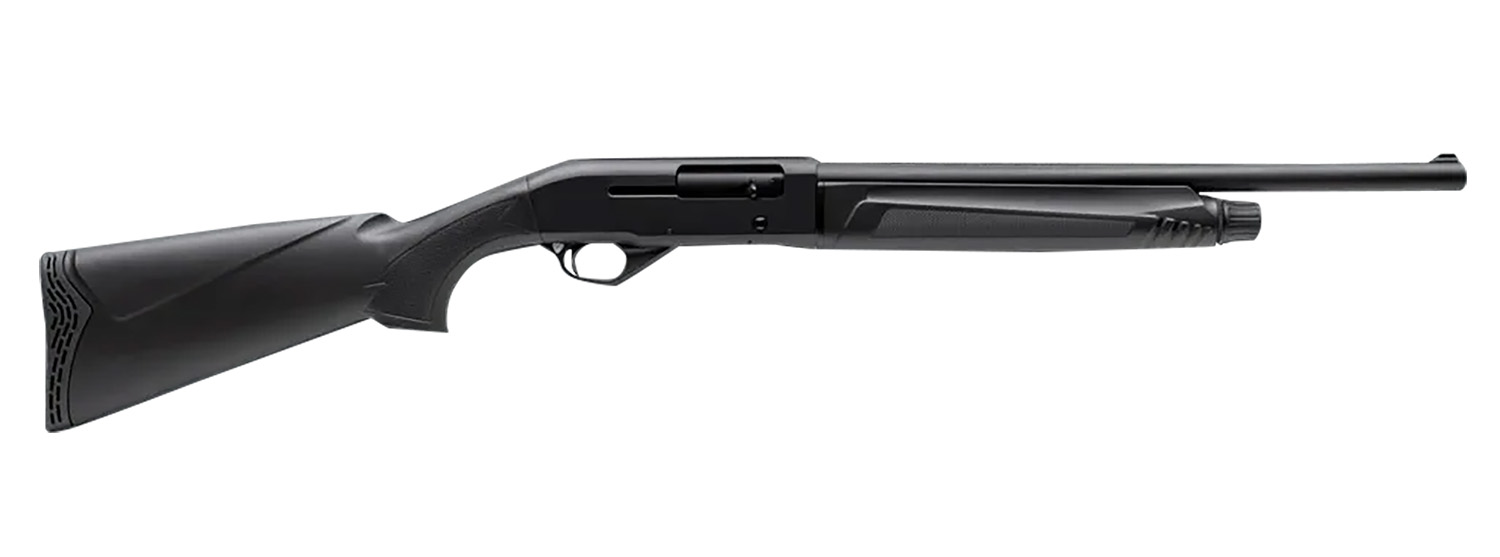 Gforce Arms GF11220B GF1 12 Gauge Semi-Auto 4+1 20" Black Steel Barrel, Black Dovetail Receiver, Fixed Black Synthetic Stock