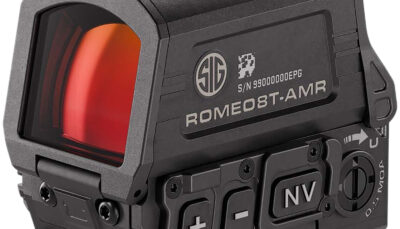 Sig Sauer Electro-Optics SOR8T101 Romeo8T AMR Matte Black 1x40mm Quad Ballistic Circle Dot 2.0 Reticle, Rifle
