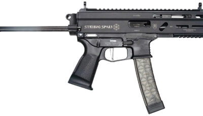 Grand Power 850003223124 Stribog SP9A3 9mm Luger 30+1 Black PDW Tailhook Brace
