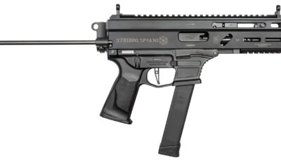 Grand Power 810091152867 Stribog SP9A3G 9mm Luger 8" Black PDW Tailhook Brace