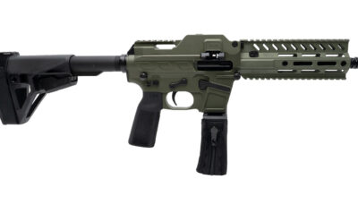 Freedom Ordance FM9D8-ODG FM9D  9mm Luger 33+1 8" Black Anodized Barrel, OD Green Anodized Receiver