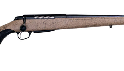 Tikka JRTXRT37124 T3x Roughtech 7mm PRC 3+1 24.30" Black Fluted Threaded Barrel, Black Steel Drilled & Tapped Receiver, Tan Roughtech Synthetic Stock, Right Hand