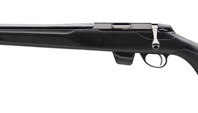 Tikka JRT1X400SB T1X 22 LR 10+1 16" Black Threaded Barrel, Black Steel Drilled & Tapped Receiver, Black Fixed Synthetic Stock, Left Hand