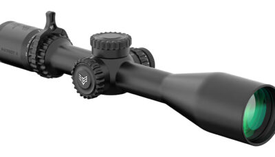 Swampfox Optics PAT2624MC  Patriot II Black 6-24x50mm 30mm Tube Clean Cross MOA Reticle