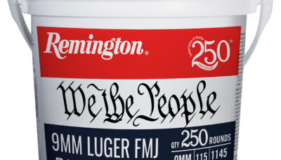 Remington Ammunition 21385   9mmLuger 115gr Full Metal Jacket 250 Per Box/4 Case