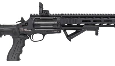 Iver Johnson Arms IJ1000T IJ1000  410 Gauge 5rd 18" Matte Black Barrel, Chrome Matte Black Chrome Receiver w/Picatinny Rail, Black Fixed Stock