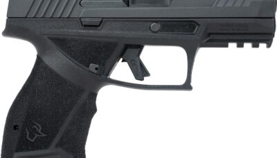 Taurus TX 9 Compact 9mm Luger 10+1 4" Black Barrel, Black Nitride Alloy Steel Optic Ready/Serrated Slide, Black Stainless Steel Frame w/Picatinny Rail, Interchangeable Backstrap Grip