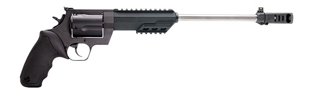 Taurus 2-350141RH Raging Hunter Large 350 Legend 6 Shot 14" Overall Matte Black Picatinny Rail Barrel w/Muzzle Brake, Cylinder & Stainless Steel Frame, Transfer Bar Safety, Exposed Hammer