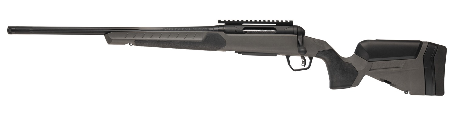 Savage Arms 32556 110 Core Hunter 308 Win 4+1 20" Fluted Barrel, Flat Dark Gray AccuStock w/AccuFit V2 Synthetic Stock, Left Hand