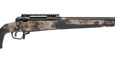 Savage Arms 32742 110 UltraLite Pro Full Size 300 PRC 5+1 24" Carbon Fiber Barrel, Savage Western Camo Accufit V2 Synthetic Stock, Right Hand