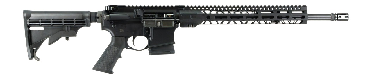 Faxon Firearms FXSPT55616HBAR13 Sport 5.56 NATO 10+1 16" Black Nitride HBAR Threaded Barrel, Black Aluminum Receiver w/Picatinny Rail, M-LOK Handguard, M4 Style Black Polymer Stock, Black Polymer Gri