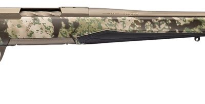 Browning 036138226 X-Bolt 2 Speed 30-06 Springfield 4+1 22" Smoked Bronze Cerakote Fluted Threaded Barrel & Steel Drilled & Tapped Receiver, Kryptek Obskura Transitional Camo Adj Vari-Tech Synthetic S