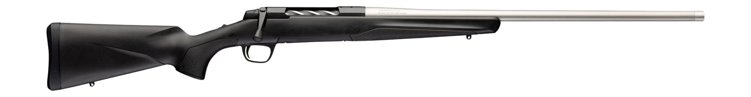 Browning 036115297 X-Bolt 2 Special LR Full Size 300 PRC 3+1 26" Matte Stainless Threaded Barrel, Matte Stainless Steel Drilled & Tapped Receiver, Black Adj Comb & LOP Synthetic Stock Right Hand