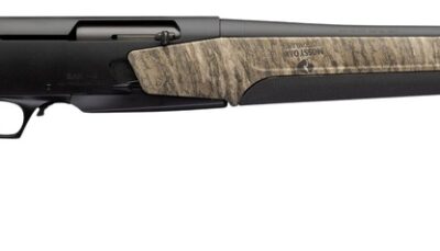 Browning 039029226 BAR MK4 Hunter Full Size 30-06 Springfield 4+1 22" Matte Blued Steel Barrel &  Aluminum Alloy Drilled & Tapped Receiver, Mossy Oak Bottomland Adj Shim Synthetic Stock