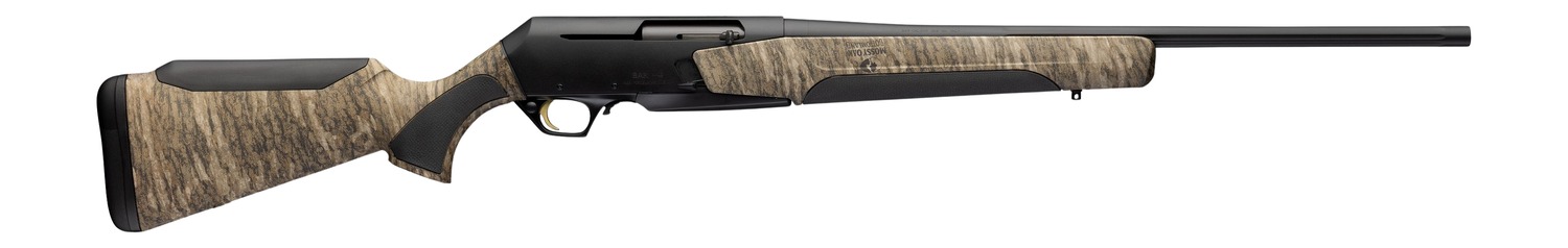 Browning 039029226 BAR MK4 Hunter Full Size 30-06 Springfield 4+1 22" Matte Blued Steel Barrel & Aluminum Alloy Drilled & Tapped Receiver, Mossy Oak Bottomland Adj Shim Synthetic Stock