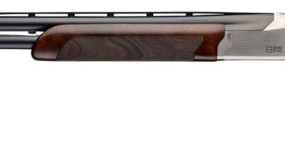 Browning 0183713003 Citori 825 Sporting 12 Gauge Break Open 3" 2rd 30" Matte Blued Over/Under Vent Rib Barrel, Engraved Silver Nitride Steel Receiver, Adj Comb Gloss Black Walnut Stock, Left Hand