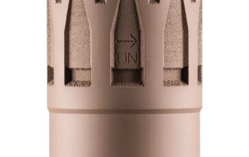 Dead Air NOMADTIOTFDE Nomad Ti OTB 300 RUM/7mm BC 1.76" Flat Dark Earth Titanium