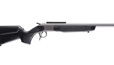 CVA CR4447S Scout Takedown 338 ARC Stainless Threaded Barrel & Receiver w/DuraSight Rail, Black Synthetic Stock