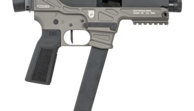 MasterPiece Arms 30K 30K  9mm Luger 30+1 4.50" Black Threaded Barrel, Aluminum Receiver w/Picatinny Rail, Black B5-P22 Grip