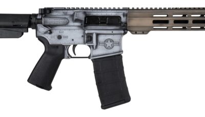 Shark Coast Tactical SCC07534WHOG-P Warthog 5.56 NATO 30+1 10.50" Black Nitride Threaded Barrel, Aluminum Receiver w/Picatinny Rail, M-LOK Handguard, Polymer SB Tactical SBA3 Brace, Magpul MOE Grip, R
