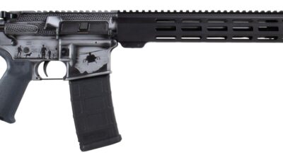 Shark Coast Tactical 300-111-1000-15 Military 5.56 NATO 30+1 16" Black Melonite Threaded Barrel, Gray Cerakote Aluminum Receiver w/Picatinny Rail, M-LOK Handguard, Magpul MOE SL Polymer Stock, Magpul