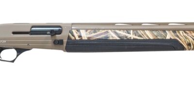 Pointer FT21CAMO20 Field Tek FT21 Semi-Auto 3" 5+1 28" OD Green Cerakote Vent Rib Barrel & Aluminum Receiver, Fixed Mossy Oak Bottomland Synthetic Stock