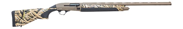 Pointer FT21FDESGB20 Field Tek FT21 Semi-Auto 3" 5+1 28" Flat Dark Earth Cerakote Vent Rib Barrel & Aluminum Receiver, Fixed Mossy Oak Shadow Grass Blades Synthetic Stock