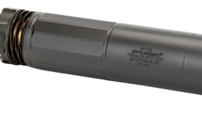 Griffin Armament GADLHRT7-W HRT-762 7.62mm 1.50" Black Stainless Steel/Inconel 5/8"x24
