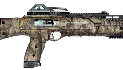 Hi-Point 4595TSWC 4595TS Carbine 45 ACP 17.50" 9+1 Black Woodland Camo All Weather Skeletonized Stock