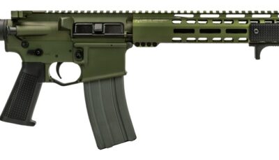 Griffin Armament MK1RECCEWHG-W MK1 RECCE 223 Wylde 30+1 16.10" Black Anodized Barrel, Warhawk Green Anodized Aluminum Receiver w/Picatinny Rail, M-LOK Handguard, Griffin Extreme Condition Black Polyme