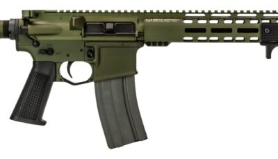 Griffin Armament MK1PATROLWHG-W MK1 Patrol 223 Wylde 30+1 14.50" Black Anodized Barrel, Warhawk Green Anodized Aluminum Receiver w/Picatinny Rail, M-LOK Handguard, Griffin Extreme Condition Black Poly