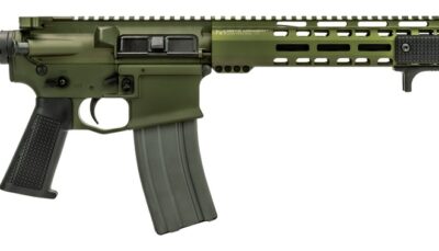 Griffin Armament MK2RECCEWHG-W MK2 RECCE 223 Wylde 30+1 16.10" Black Anodized Barrel, Warhawk Green Anodized Aluminum Receiver w/Picatinny Rail, M-LOK Handguard, Griffin Extreme Condition Black Polyme