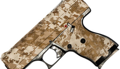 Hi-Point 916DD C9 9mm Luger 8+1, 3.50" Black Steel Barrel, Hydro-Dipped Digital Desert Camo Serrated Steel Slide, Hydro-Dipped Digital Desert Camo Polymer Frame & Grip