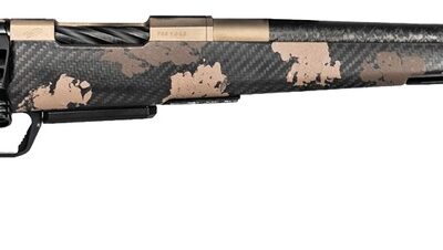 Fierce Firearms ROGSCMX22CM18BRS Carbon Mini Rogue XP 22 Creedmoor 3+1 18" Carbon Fiber Match Grade Barrel, Smoked Bronze Cerakote Steel Drilled & Tapped Receiver, Sonora Ambush Camo Adj Comb & BiPod