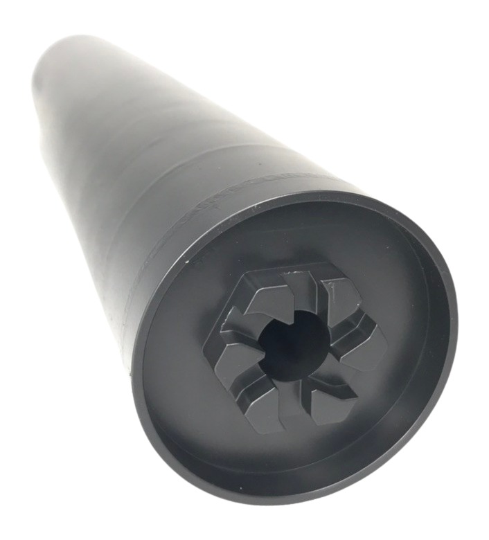 Fuqua Precision Machining DACH30TIBLK Dirty Dachshund 30Cal 1.60" Black Titanium 1.375"x24