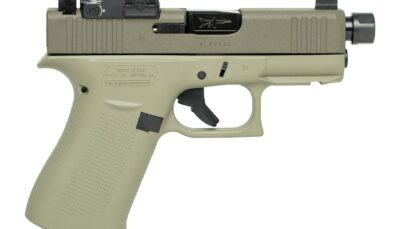 Glock UX4350204NR15ORNINO2G G43X 9mm Luger 15+1 3.41" Steel Serrated Slide Ambidextrous