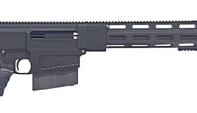 HM Defense HM50B150BMGBLK HM50 B1 50 BMG 10+1 26.25" Match Grade Threaded Barrel, Black Hardcoat Anodize Aluminum Receiver w/Picatinny Rail, M-LOK Handguard, Picatinny Rail Forend, Black Adj Cheekpiec