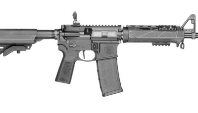 Smith & Wesson 13622 M&P 15 SBR 5.56 NATO 30+1 11.50" Black Armornite Barrel, Black Hardcoat Anodize Aluminum Receiver w/Picatinny Rail, M-LOK Handguard, BCMGunfighter w/M-LOK Forend, B5 SOPMOD Black