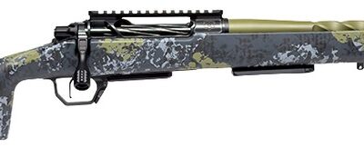 Horizon Firearms HRF-VE2-25CM-22R Venatic 2 25 Creedmoor 22" Sage Green Spiral Fluted Threaded Barrel, Black DLC Receiver w/Picatinny Rail, Arca Rail Forend, Artic Moss Iota EKO X Carbon Fiber Stock