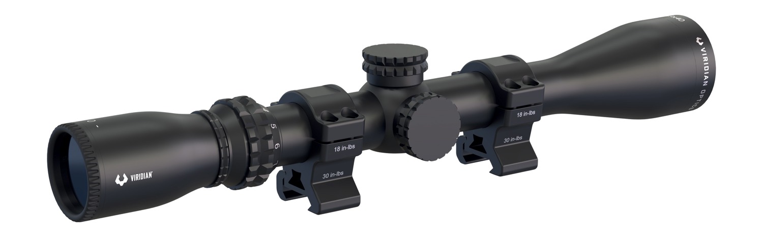 VIR 981-0204 VENTA 4-12X40 W/ RINGS BLK
