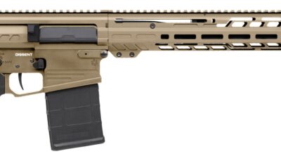 CMMG 33A9E0C-CT Dissent Mk3 8.6 Blackout 20+1 12.50" Black Nitride Threaded Barrel, Coyote Tan Cerakote Aluminum Receiver w/Picatinny Rail, M-LOK Handguard, Rear Picatinny Rail, CMMG Zeroed Grip, Ambi
