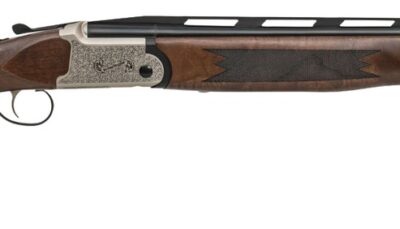 Crickett KSA4300S My First Shotgun Sporting 410 Gauge Break Open 3" 2rd 22" Over/Under Barrel, Engraved Silver Receiver, Fixed Walnut Stock